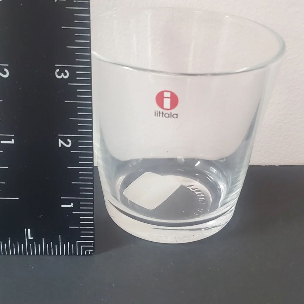 Littala Kartio Glass Tumbler 21 CL Set Of 2 Clear Designed By Kay Frank NWB - Picture 8 of 9